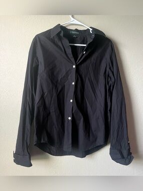 LAUREN Ralph Lauren Black Button Down